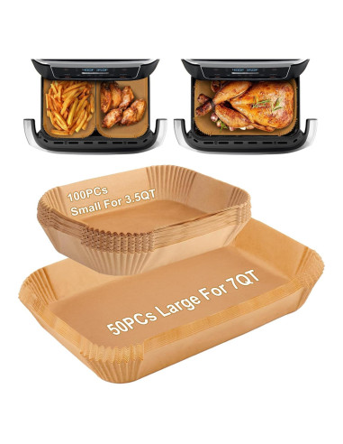 150 Forros Desechables para Freidora de Aire MMH 7QT/11QT