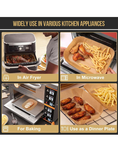 150 Forros Desechables para Freidora de Aire MMH 7QT/11QT