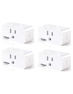 Enchufe Inteligente Wifi SYLVANIA 4 Unidades Control por Voz
