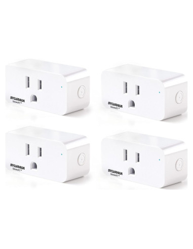 Enchufe Inteligente Wifi SYLVANIA 4 Unidades Control por Voz
