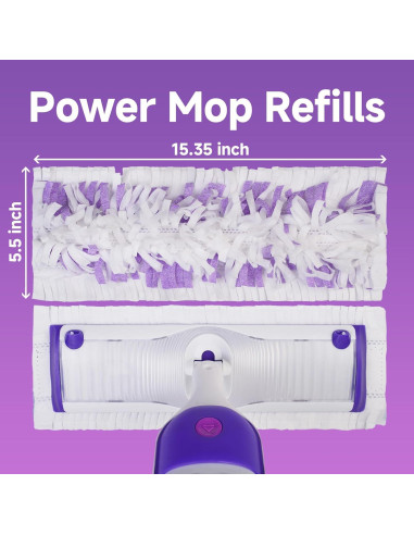 Recargas de Mopa Desechable WENGROU 30 Paños Multi-Superficie