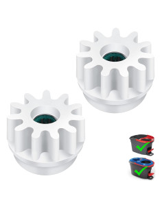 Kit de Engranajes de Reemplazo FXHDC-M para Mopa Giratoria - 2 Piezas