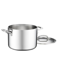 Cacerola Cuisinart Clásica Francesa 6L Acero Inoxidable con Tapa