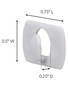 Clips Decorativos Transparentes Command 20 Piezas Sin Daños 2