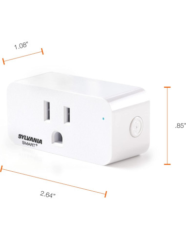 Enchufe Inteligente Wifi SYLVANIA 4 Unidades Control por Voz