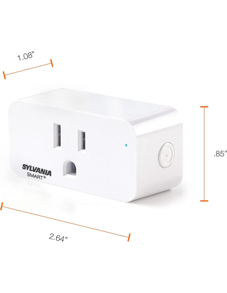Enchufe Inteligente Wifi SYLVANIA 4 Unidades Control por Voz