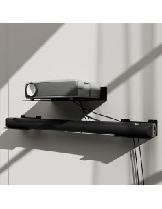 Estante Flotante de Metal PzewMo 23x17 cm Montado en Pared 2