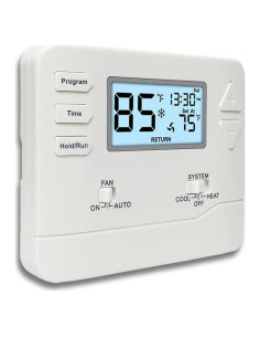 Termostato Digital Programable Miuputake STN605 Blanco 24V