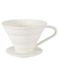 Vertedor de Café Cerámico Mongdio MD-TCLB Blanco 439g
