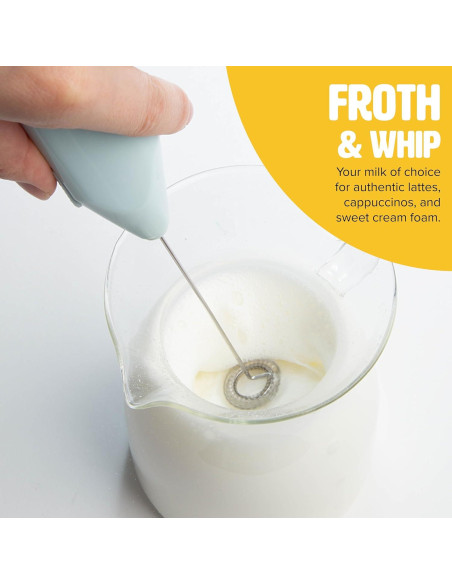 Conjunto de Prensa Francesa y Espumador Tasty Aqua 2 Piezas