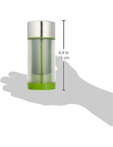 Molino de Hierbas Microplane 2 en 1 Acero Inoxidable 170g