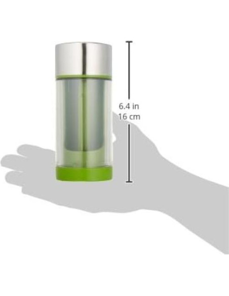 Molino de Hierbas Microplane 2 en 1 Acero Inoxidable 170g