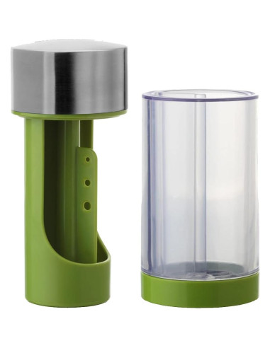 Molino de Hierbas Microplane 2 en 1 Acero Inoxidable 170g