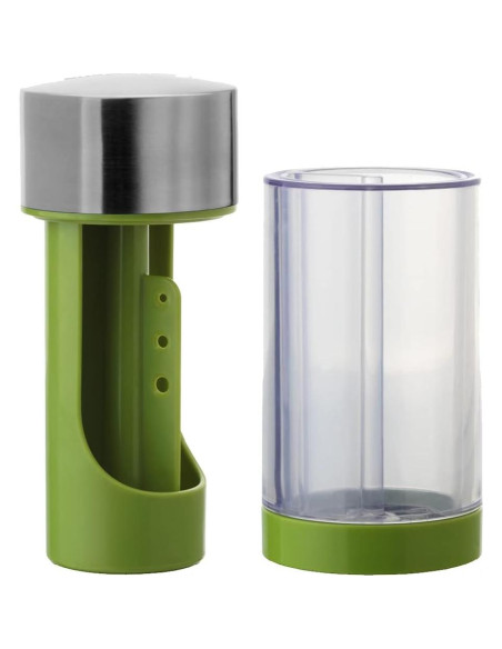 Molino de Hierbas Microplane 2 en 1 Acero Inoxidable 170g