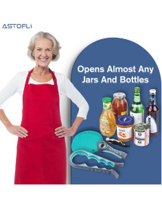 Abrebotellas y Abrefrascos ASTOFLI 5 en 1 para Personas Mayores 2