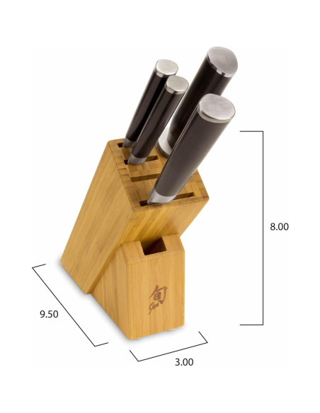 Conjunto de Cuchillos de Cocina Shun Classic 5 Piezas