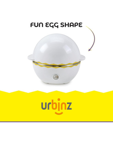 Hervidor de Huevos Eléctrico URBINZ - Cocina 6 Huevos Perfectos