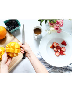 Cuchillo Utilitario HENCKELS 15 cm Acero Inoxidable Negro 2