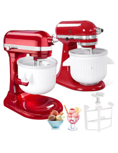 Accesorio para Helado XINBOOGQ 2L Compatible con KitchenAid