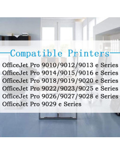 Cartucho de Tinta Compatible HP 962XL Cian - Paquete de 2 2