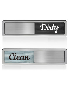 Imán de Lavavajillas Limpio Sucio Abudada Acero Inoxidable