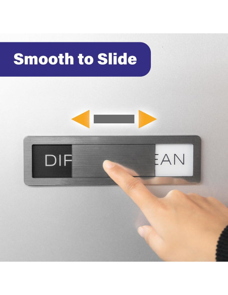 Imán de Lavavajillas Limpio Sucio Abudada Acero Inoxidable