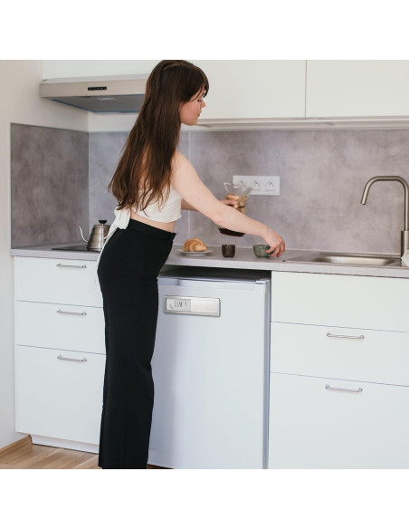 Imán de Lavavajillas Limpio Sucio Abudada Acero Inoxidable