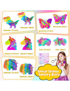 Tablero de Actividad Sensorial JOY SPOT! 5 Diseños para Niños 2