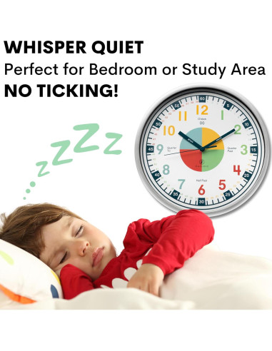 Paquete de Aprendizaje para Decir la Hora Owlconic - Reloj de Pared y Juego