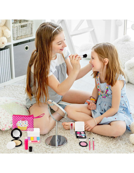 Conjunto de Maquillaje Falso Beverly Hills para Niñas 3+