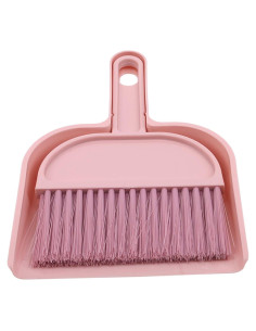 Juego de Escoba y Recogedor Mini JJLFresheners Rosa
