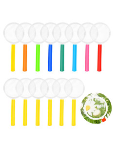 Lupa Colorida para Niños IRCHLYN - Paquete de 48 Piezas