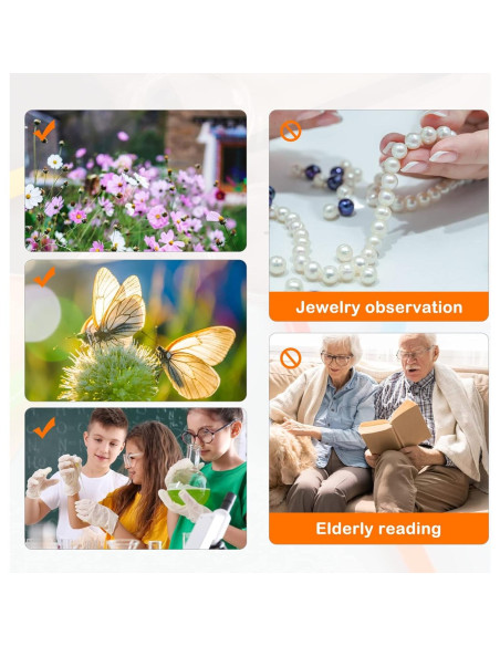 Lupa Colorida para Niños IRCHLYN - Paquete de 48 Piezas