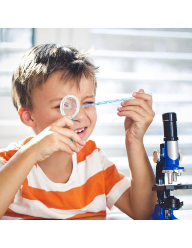 Lupa Colorida para Niños IRCHLYN - Paquete de 48 Piezas