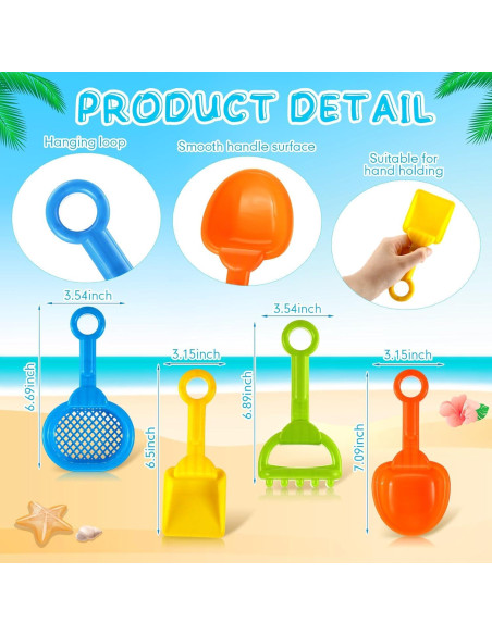 Set de Jardinería para Niños Sosation 24 Piezas Multicolor