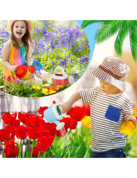Set de Jardinería para Niños Sosation 24 Piezas Multicolor