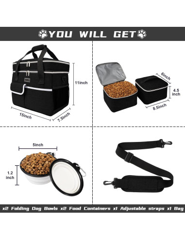 Bolsa de Viaje para Mascotas BAGLHER Doble Capa 35.6x20.3x34.3cm