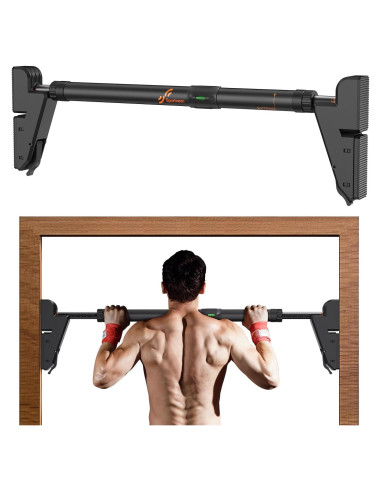 Barra de Dominadas Sportneer Ajustable para Puerta 250 kg