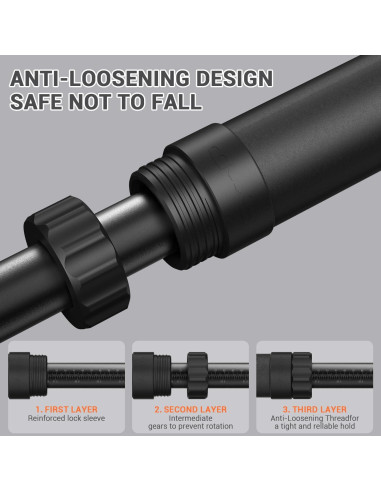 Barra de Dominadas Sportneer Ajustable para Puerta 250 kg