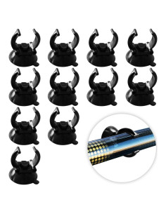 Paquete de 12 Ventosas de Silicona JOR para Acuarios 2.54 cm