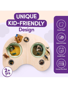 Mesa Sensorial Ergonómica ComfyBumpy 63x79.5 cm para Niños 2