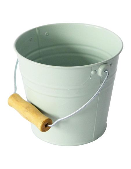 Cubo de Metal M.Vita 2.1L Verde Espuma Montessori