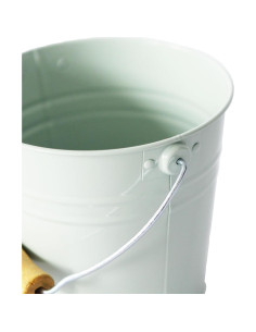 Cubo de Metal M.Vita 2.1L Verde Espuma Montessori 2