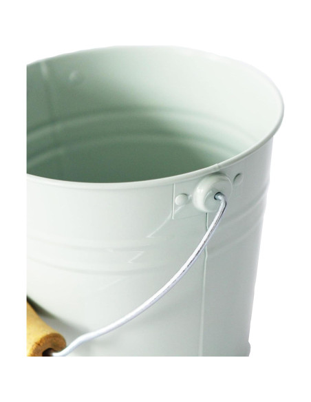 Cubo de Metal M.Vita 2.1L Verde Espuma Montessori