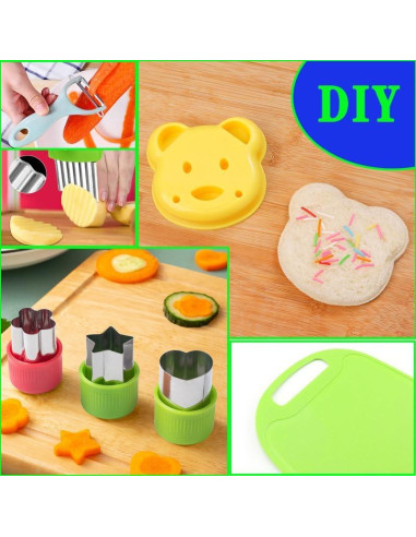 Set de Cuchillos Montessori para Niños 17 Piezas MEGIESTO