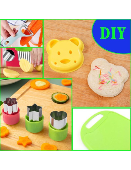 Set de Cuchillos Montessori para Niños 17 Piezas MEGIESTO