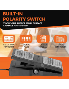 Pedal de Expresión Artesia AP-EX con Interruptor de Polaridad 2