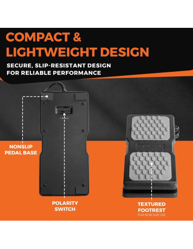 Pedal de Expresión Artesia AP-EX con Interruptor de Polaridad