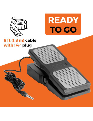 Pedal de Expresión Artesia AP-EX con Interruptor de Polaridad