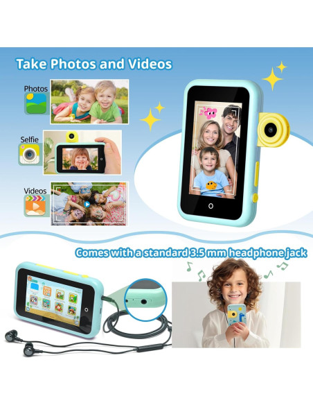 Teléfono Inteligente de Juguete Jusvenmt para Niños 3-10 Años